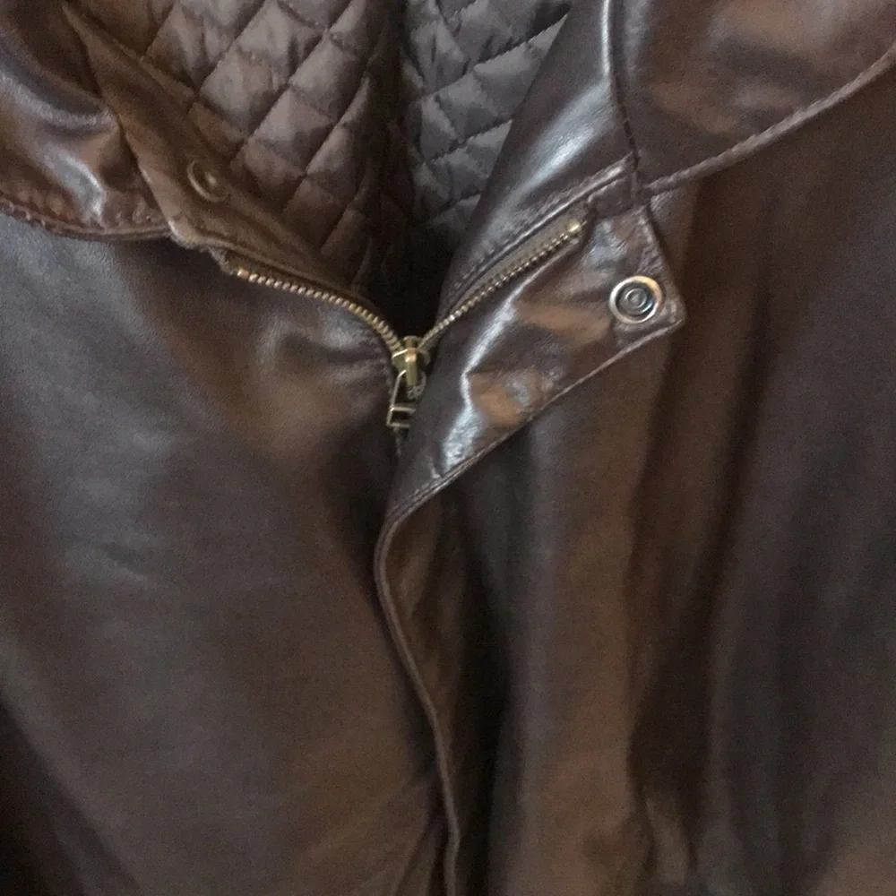 Q-Gar 7618 Ambassador Cowhide Leather Jacket Size XL